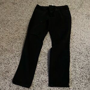 William Rast black jeans with rhinestones size 30